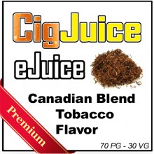 CigJuice -- Canadian Blend Tobacco | 30 ml Bottles